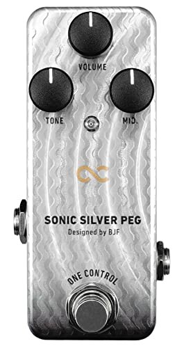 One Control SONIC SILVER PEG Bass Overdrive