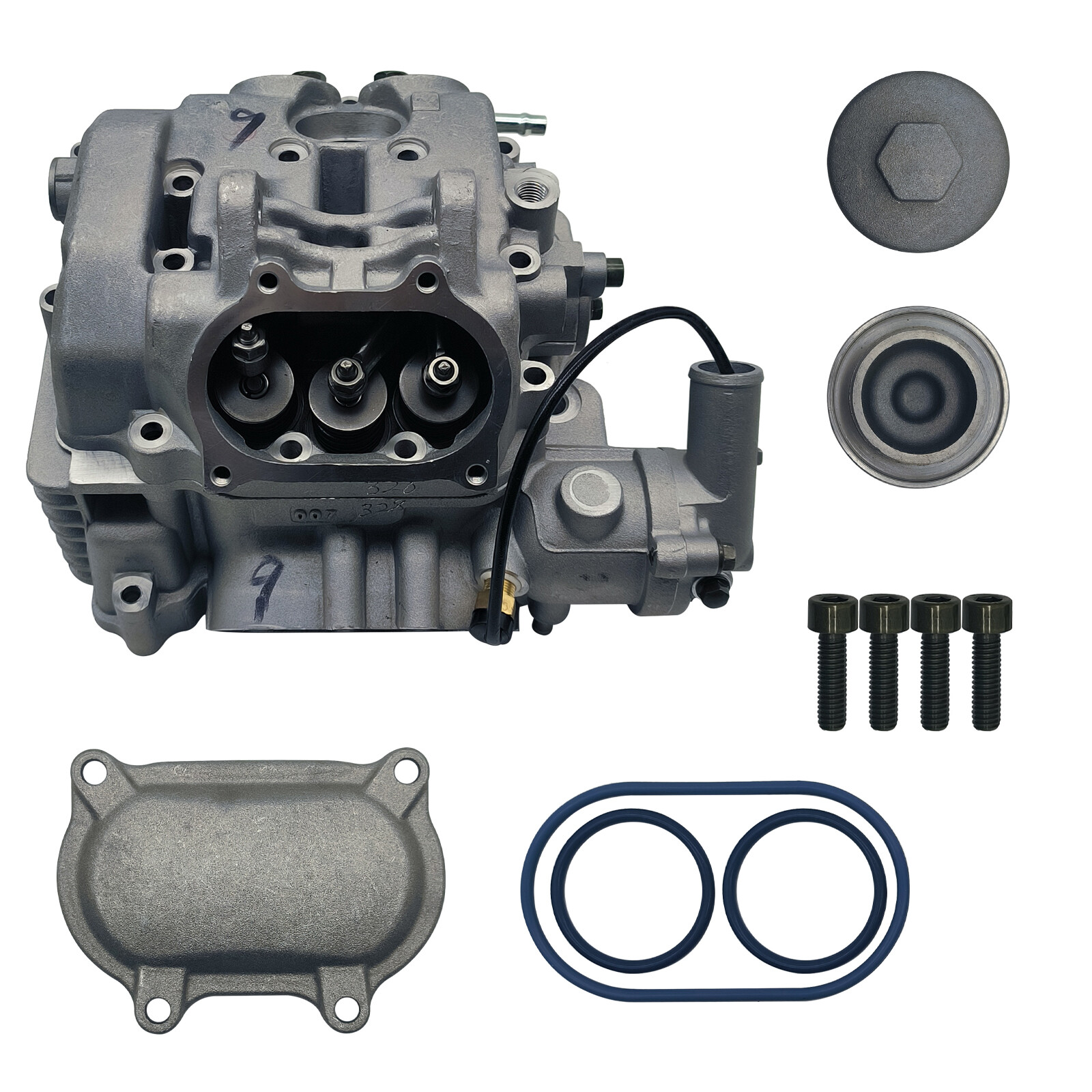 5KM-11101-01-00 Cylinder Head Assembly Gasket Kit For Yamaha Grizzly 660 Rhino