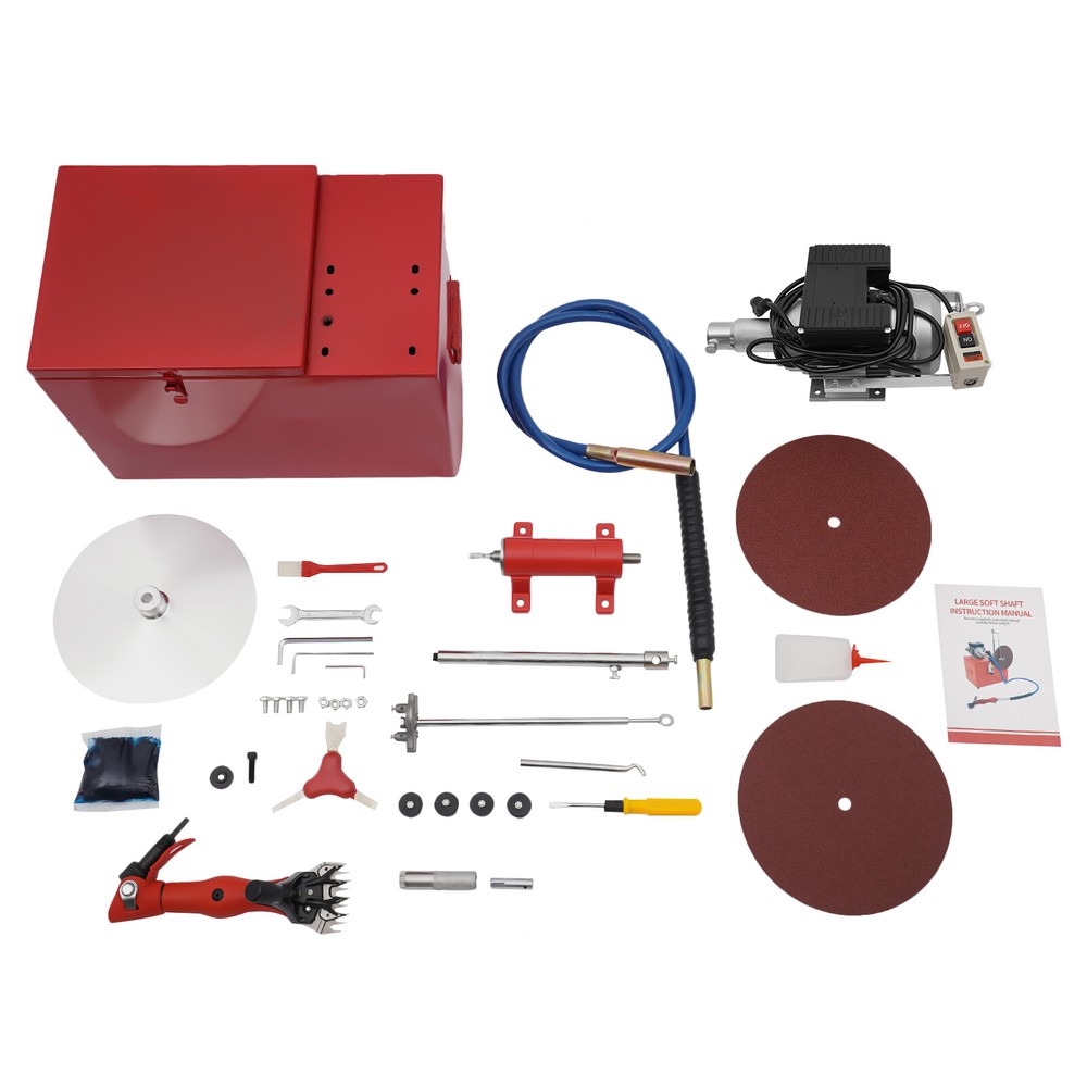 110V 360° Rotate Electric Shearing Tool, Electric Sheep Shear Clipper Sharpener