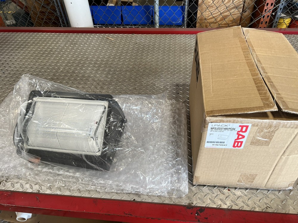 RAB LIGHTING WP2LED37W/480/PCS4 , WP2LED37W480PCS4 (BRAND NEW) ***480Volt***