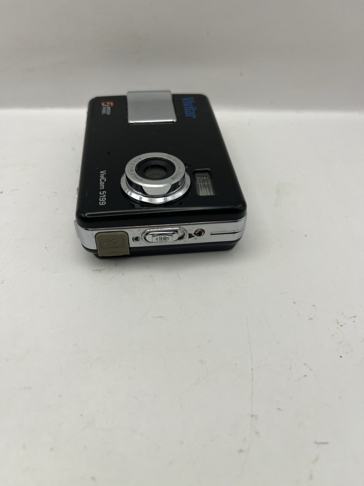 Vivitar ViviCam 5199 Digital Camera 5MP Black – Fully Working – Compact Camera