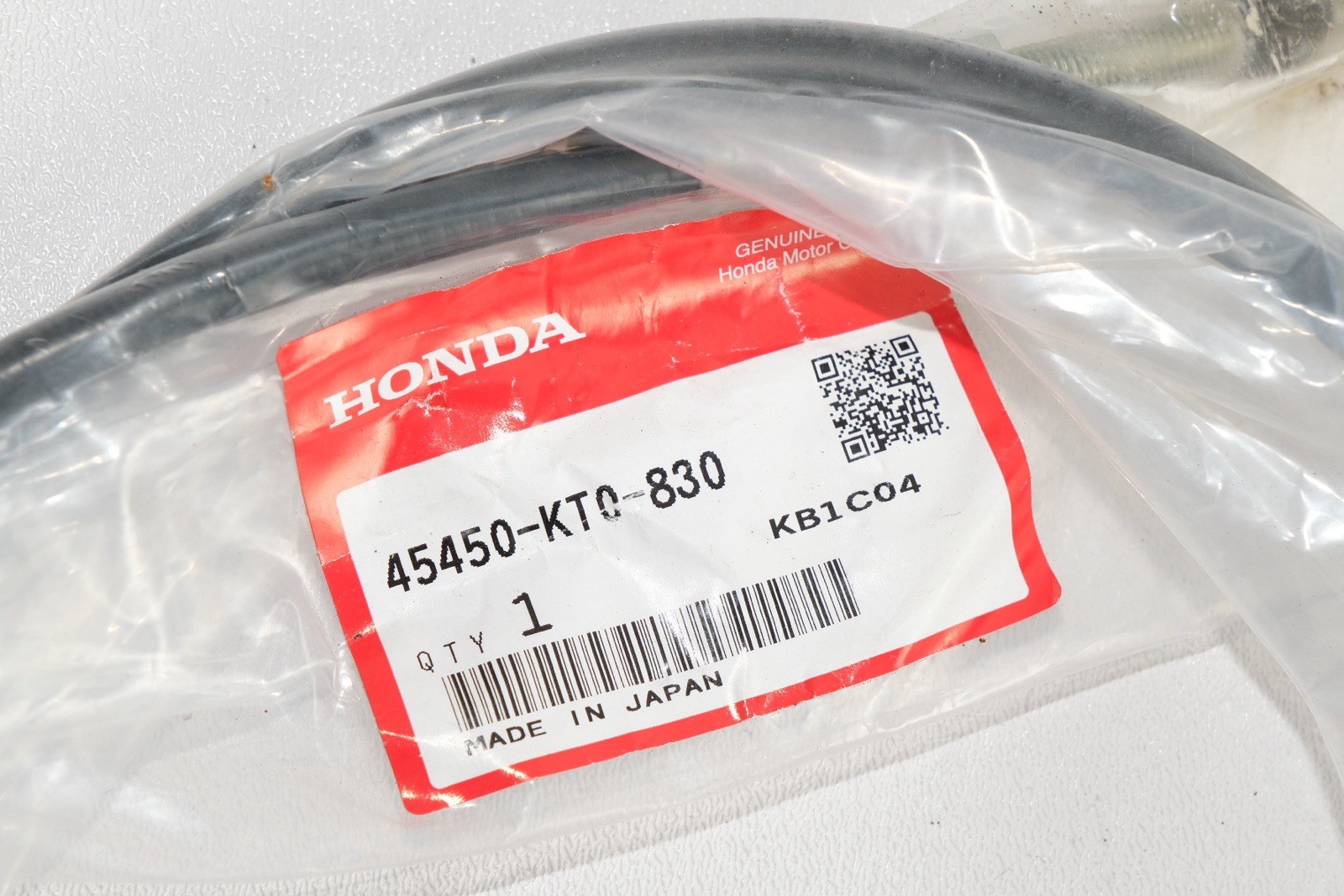 Honda 45450-KT0-830 Front Brake Cable