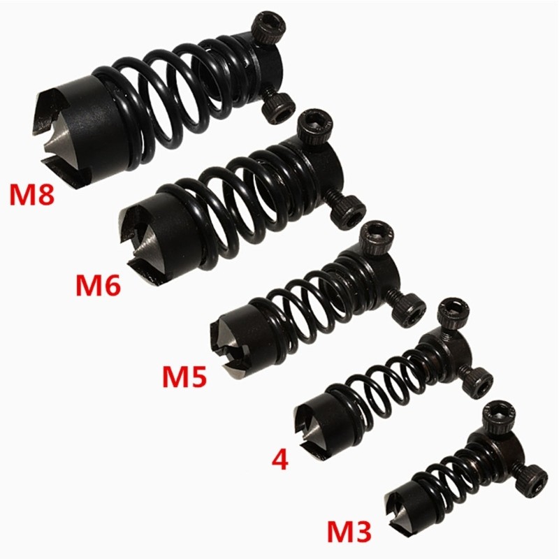Tap Edges Finishing Tool Deburring Tap Chamfer for Standard Drill Handle