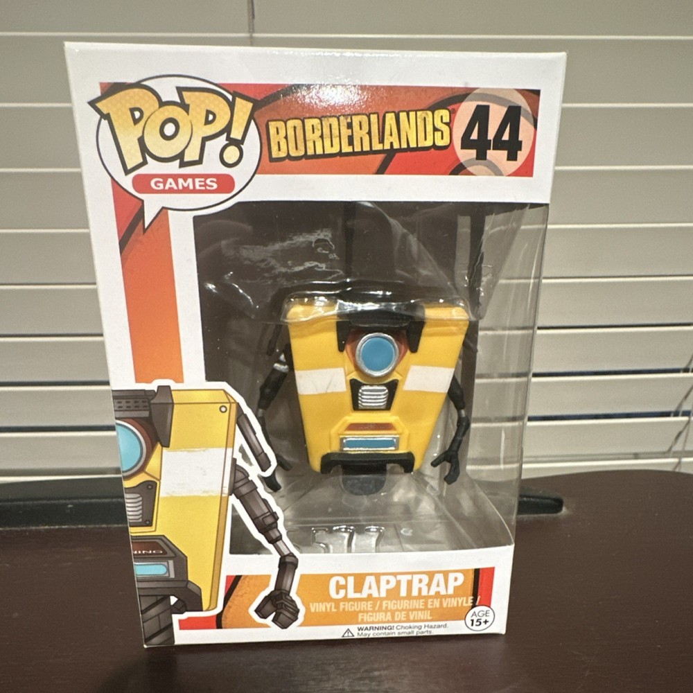 Funko Pop Games! Vinyl Claptrap Borderlands #44