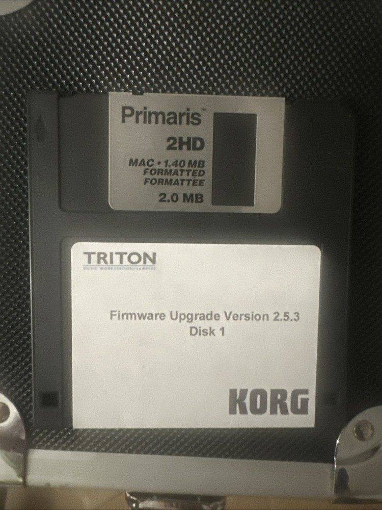 KORG TRITON/PRO/PROX System Version 2.5.3 Upgrade Disk Set