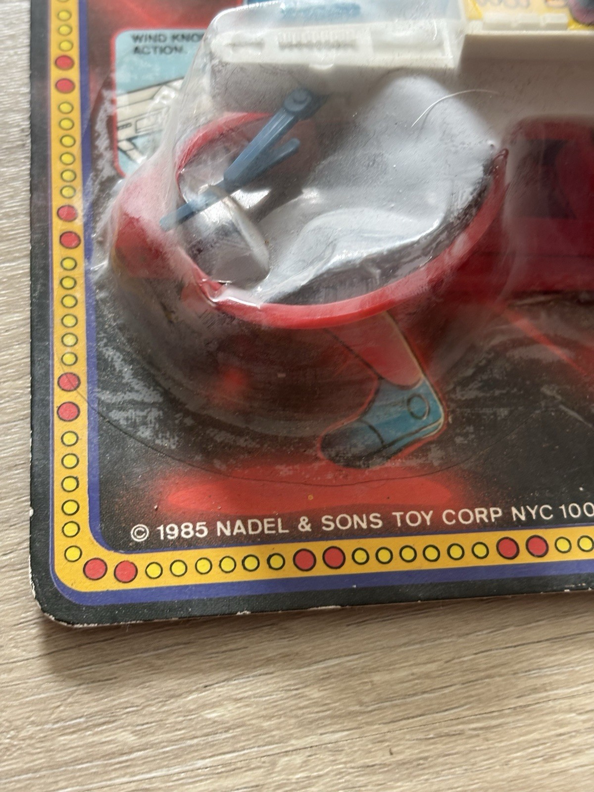 Vintage Novelty Glasses W/ Wacky Wind Up Wipers 1985 Nadel & Sons Toy Hong Kong