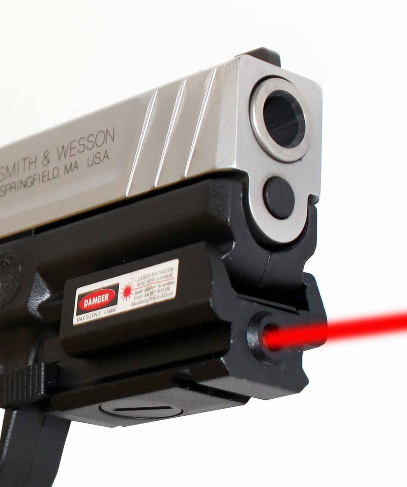 TRINITY Red Laser Sight w/ Weaver Mount – Compatible With Smith & Wesson SD9VE