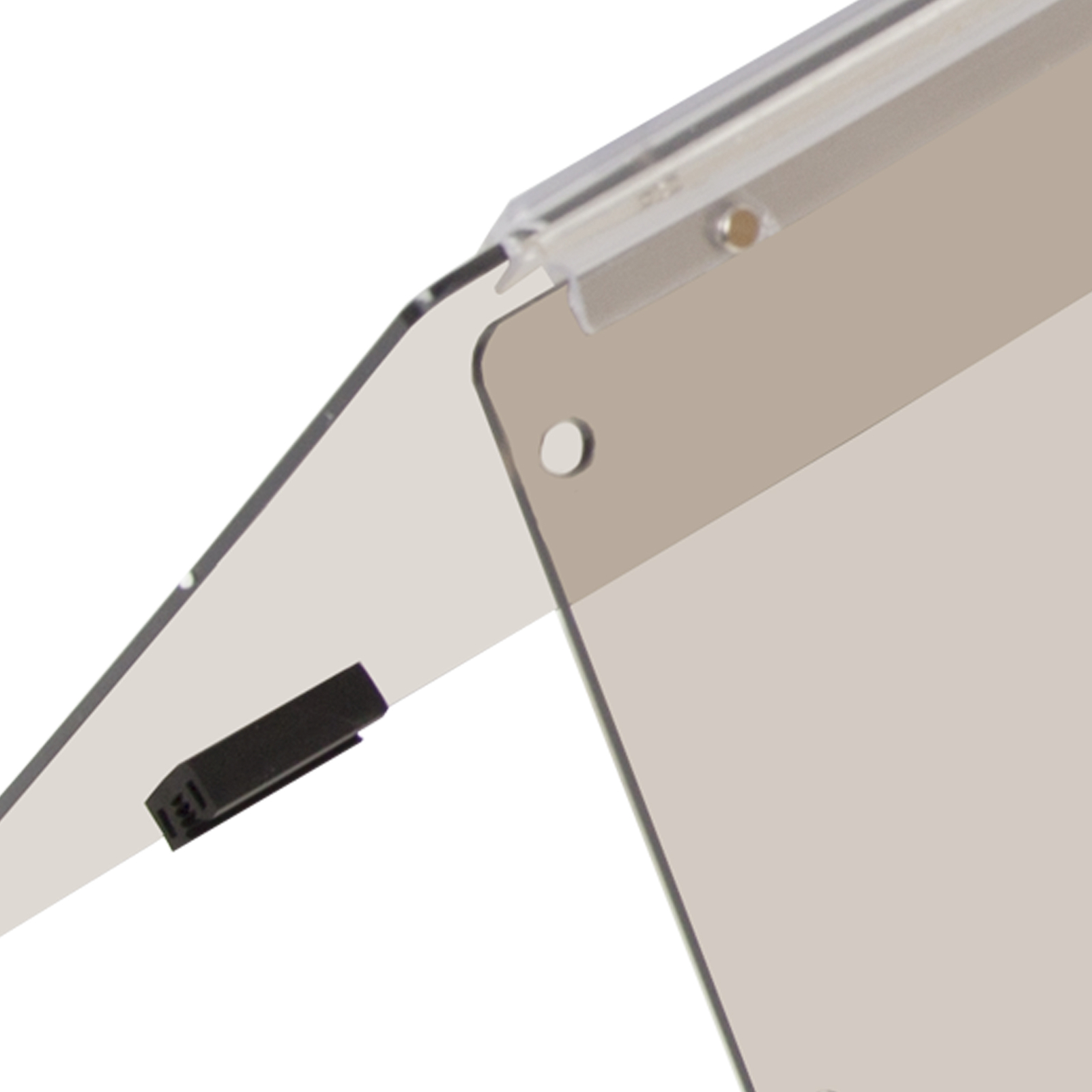 Golf Cart Tinted Polycarbonate Folding Windshield Windscreen For EZGO RXV 08-UP