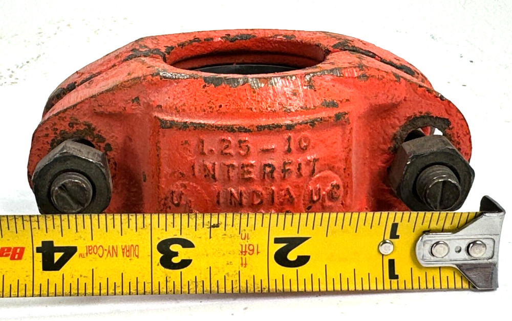 INTERFIT Type 10 Coupling 1-1/4" For Standard Grooved Piping Systems