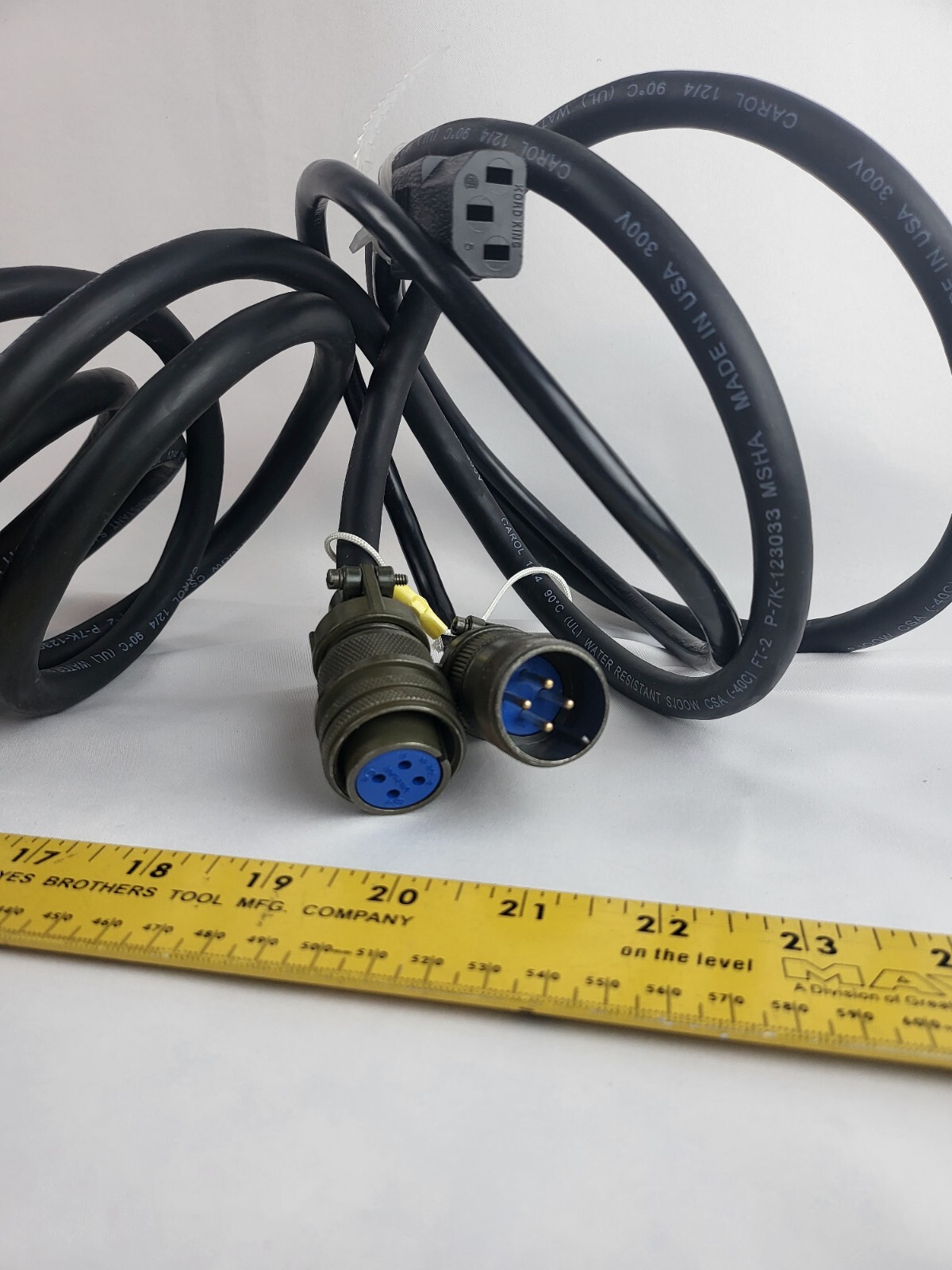 Nato Slave Plug Cable Battery Charger J-6263A/U PN BTA-70835 Military Humvee...