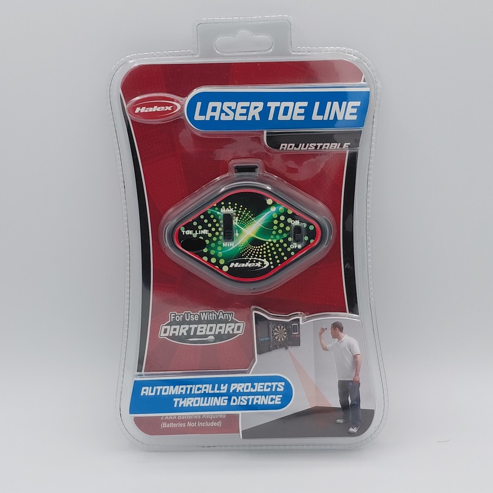 Adjustable Laser Toe Line For Use With Any DartBoard - Projects Throwing Dist.