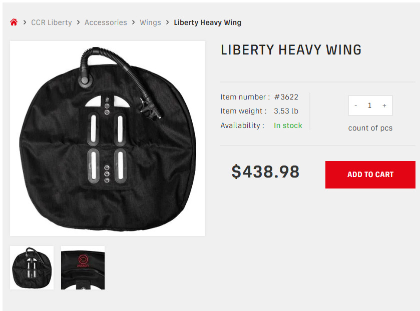 Divesoft Scuba Diving 45lb wing BCD