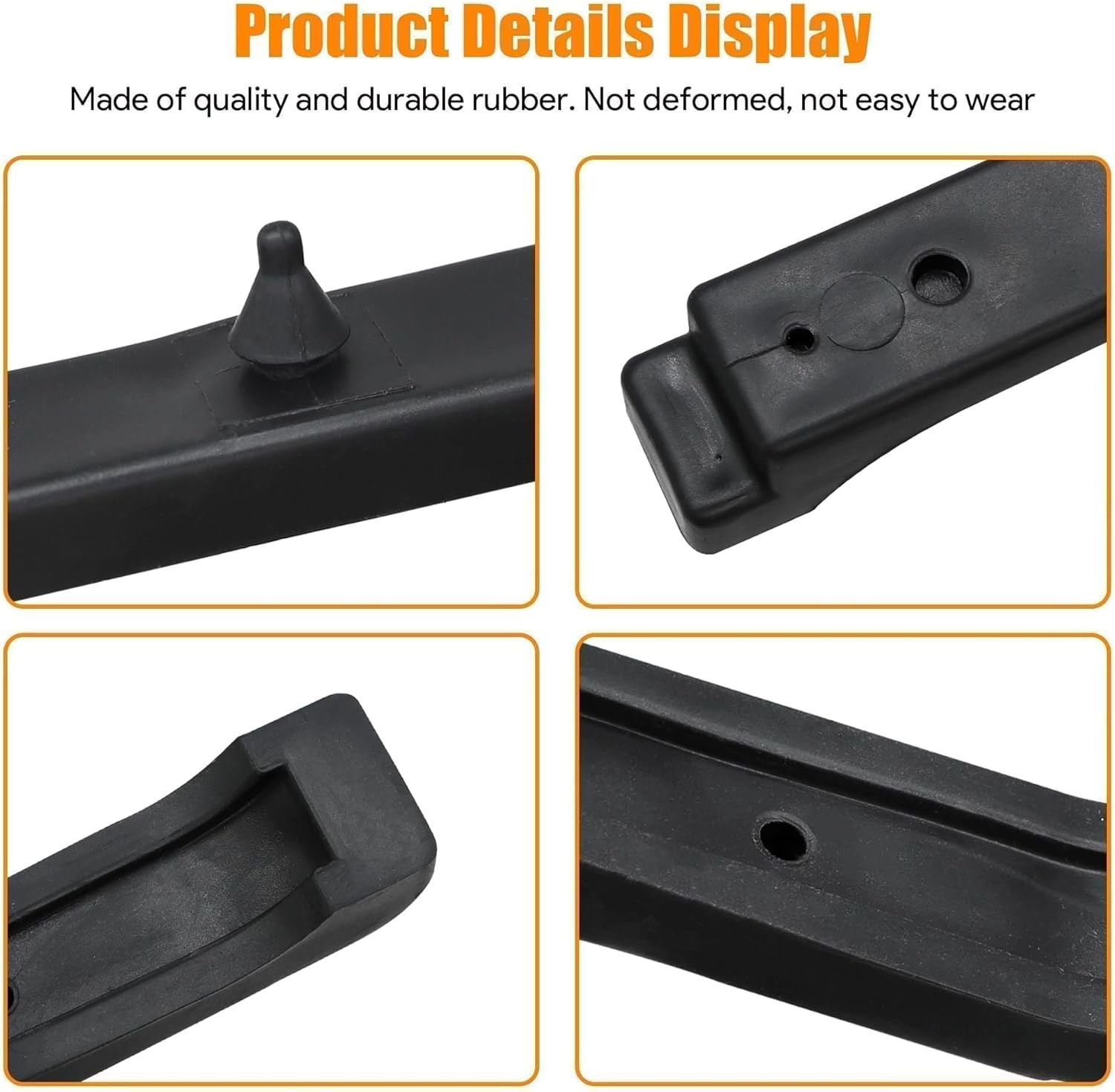 4 Pcs Kit Rubber Radiator Insulator Pads, 4 Core Radiator Mounts Cushions Replac