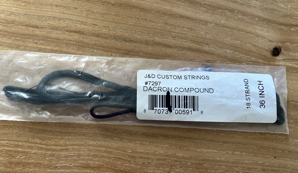 J & D Custom Strings New! 18 Strand 37” Dacron Compound #7297