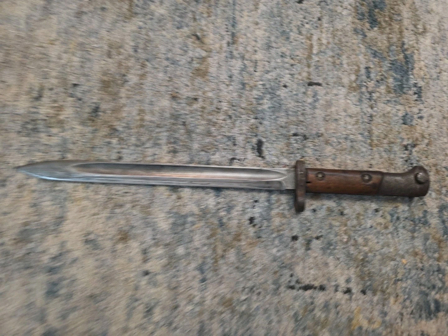 CSZ- H Bayonet & Matching Scabbard Original WWII