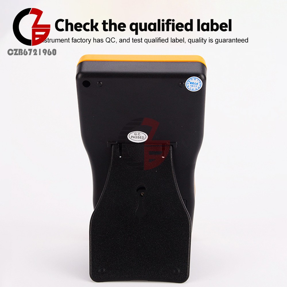 LCD High-precision Capacitor Meter Auto Range Handheld Capacitor Circuit Tester