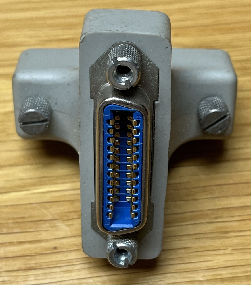 USED L-COM IEEE-488 RIGHT ANGLE CONNECTION ADAPTER