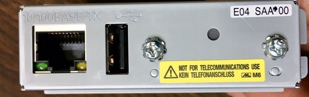 Epson C32C824A8811 Epson, Connect-It Interface, Ethernet, UB-E04, 10/100Mb,...