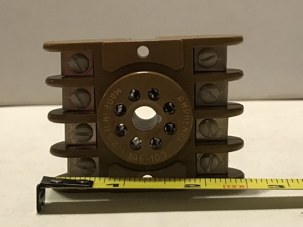 Amphenol 146-103 Relay Socket