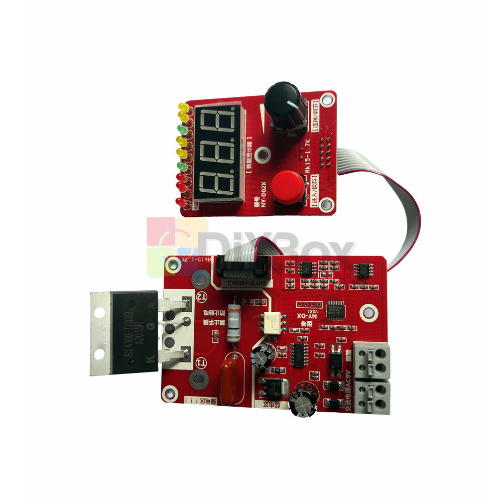 100A Spot Welder Machine Time Control Board Current Digital Display Controller