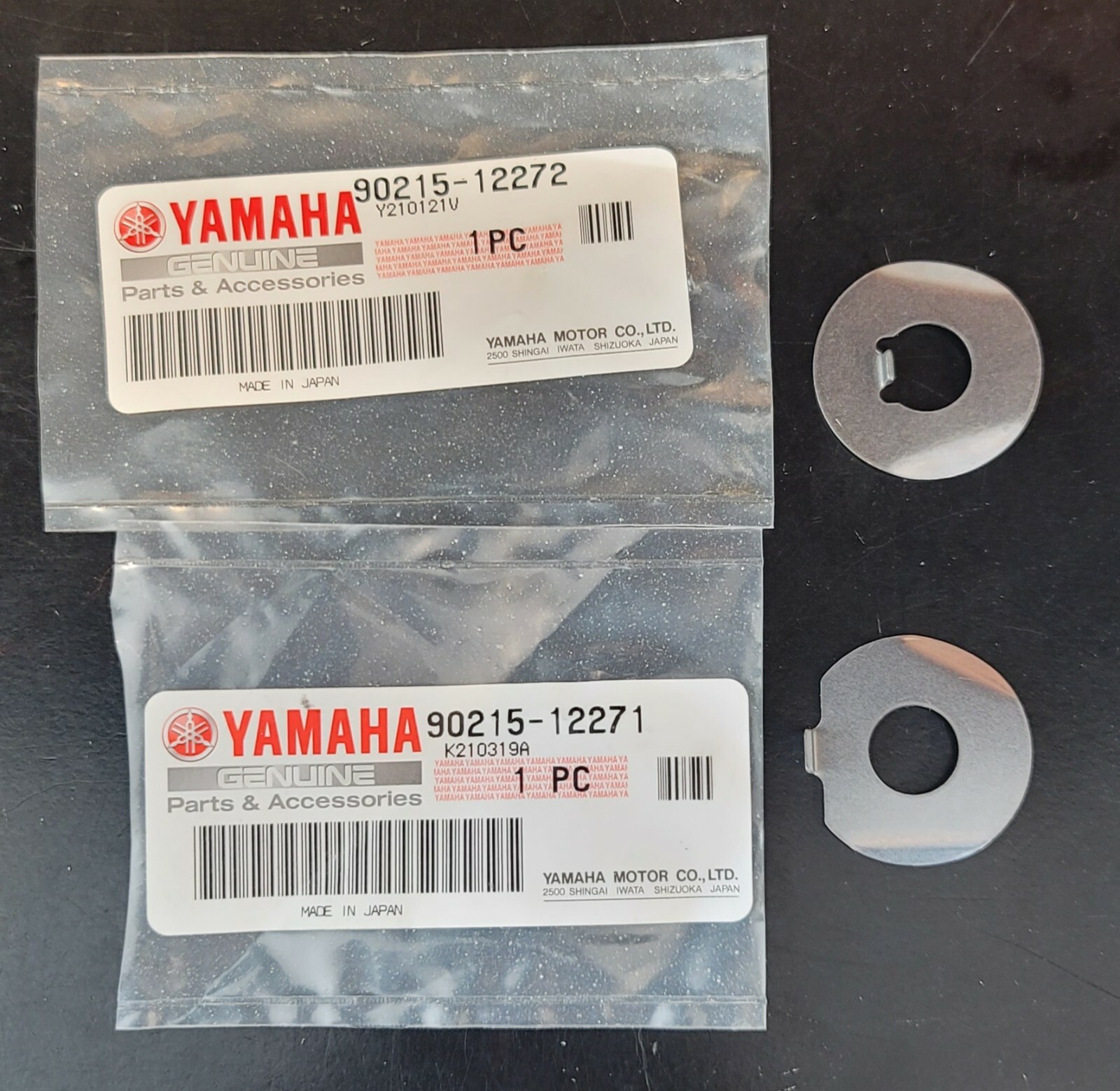 88-06 OEM Yamaha Blaster yfs200 Lock Washer Kit 90215-12272-00 90215-12271-00