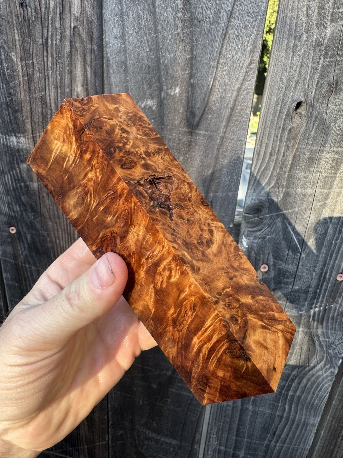 Stabilized Cottonwood Burl, Duck Call, Knife Scales, Pen Blanks #2