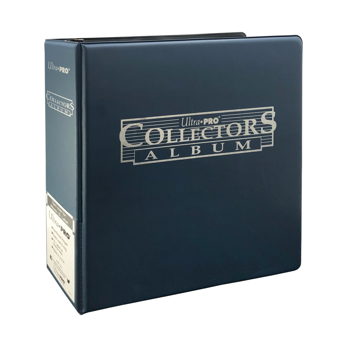 Ultra PRO Black Blue Cobalt 3" Collectors Album Ring Binder Protector Storage