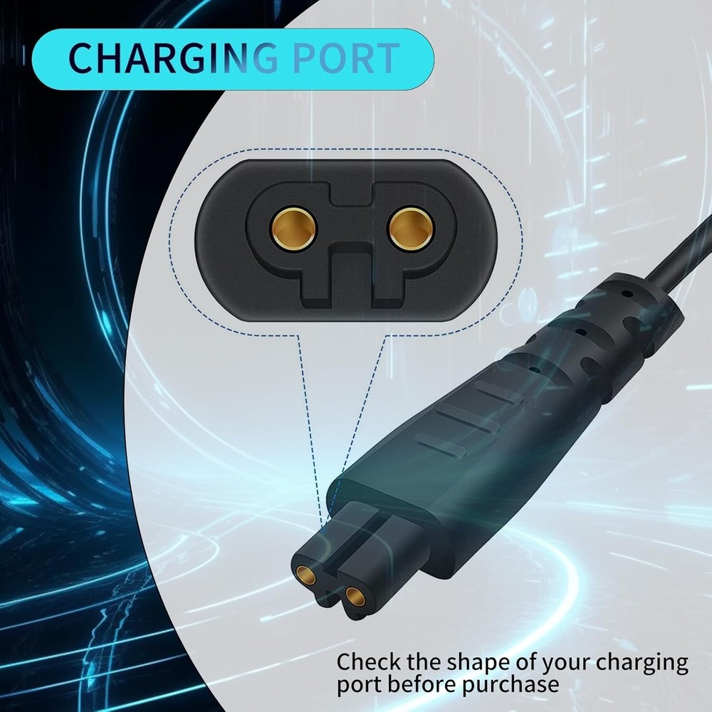 Shaver Charger for Remington Shaver, Replacement Charging Cable Compatible with