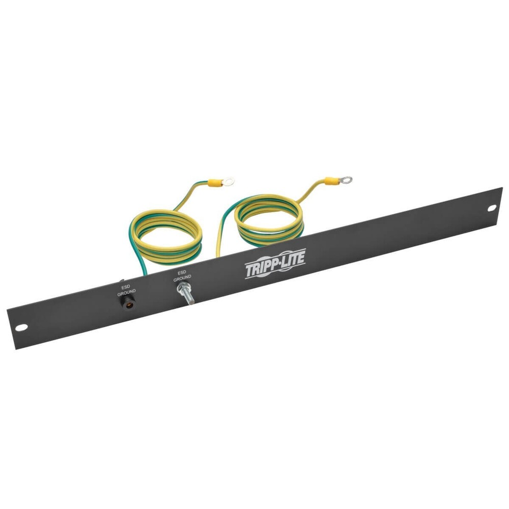 TRIPP LITE SRGROUNDPANELBC SmartRack 1U ESD Grounding Panel
