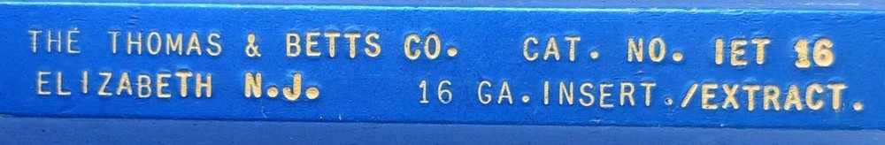 Thomas & Betts IET-16 16 GA. Insertion / Extraction Hand Tool