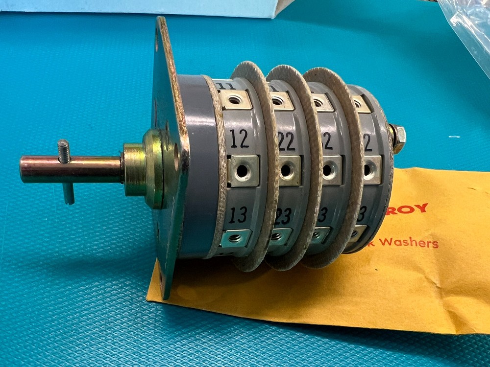 SWITCH ROTARY 8 position ELECTRO SWITCH