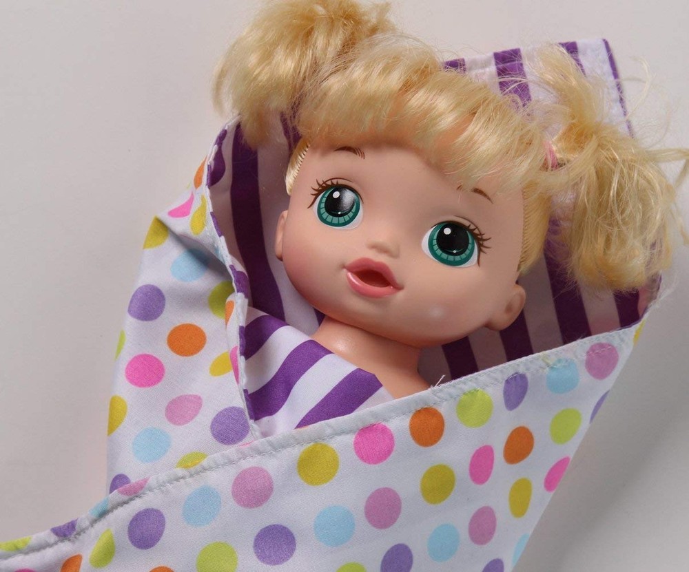 17" Doll Toy Receiving Blankets Set 2 Pack