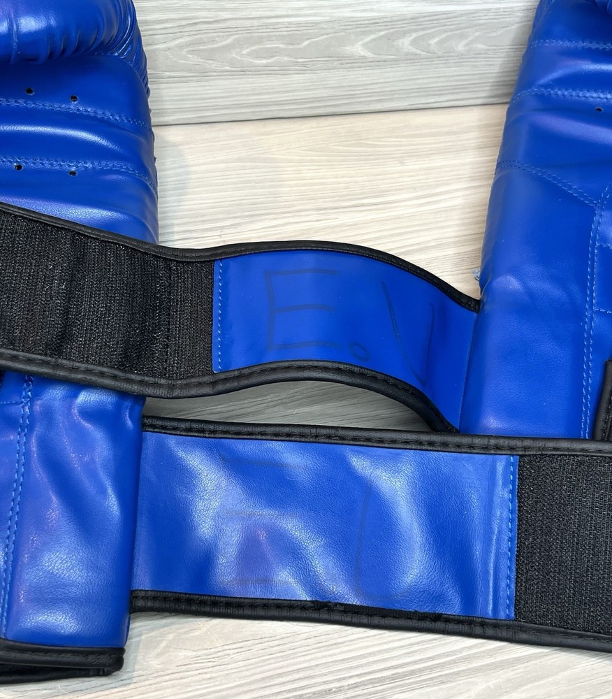 Pro Combat Boxing Kickboxing Training Gloves 10 oz Blue