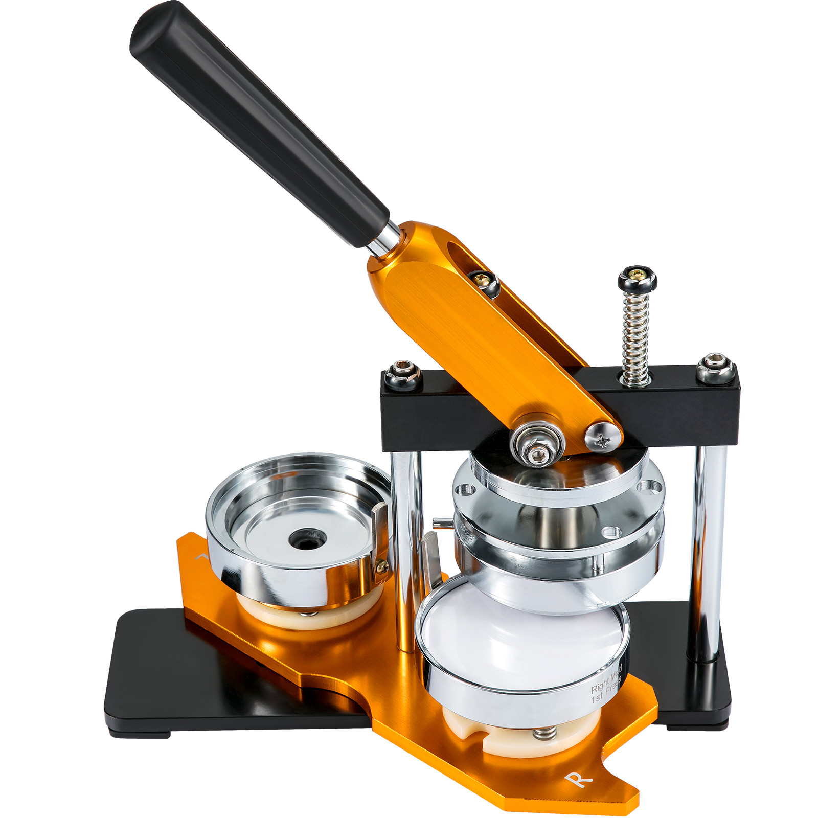 Button Maker Machine Badge Pin Machine 3" 75 MM 100 Free Parts Press Kit