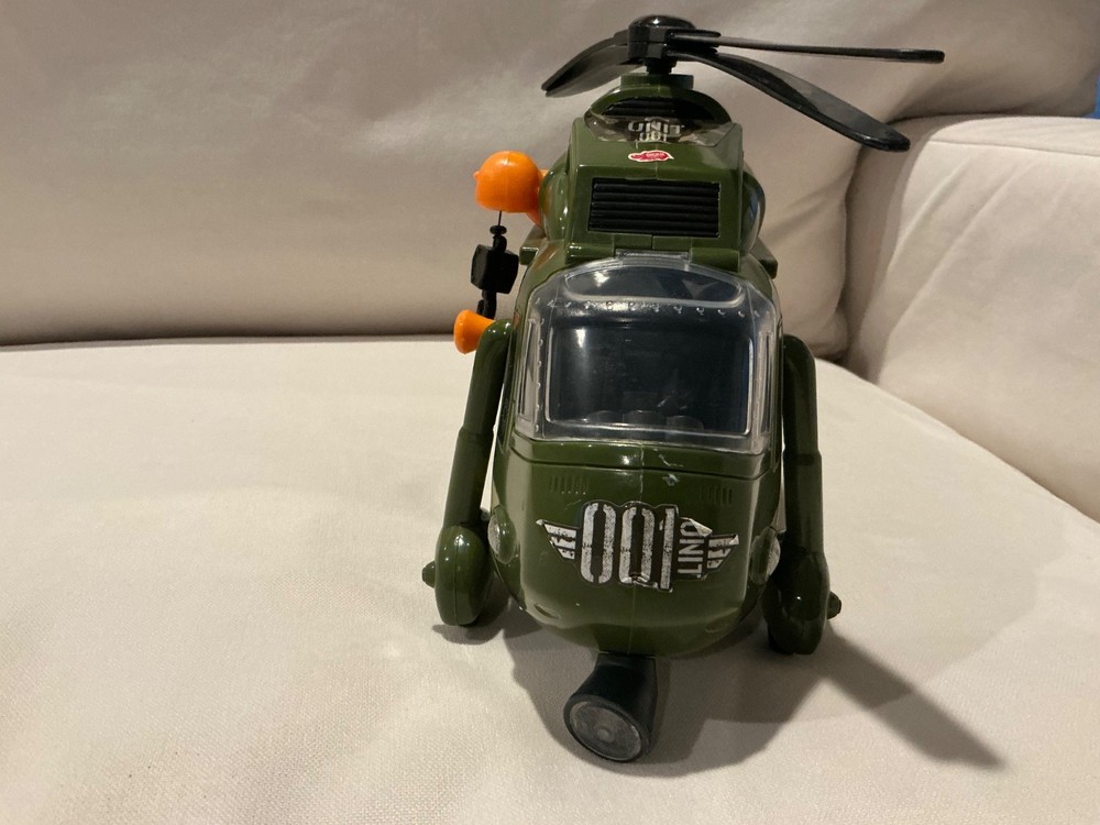 helicopter toy green