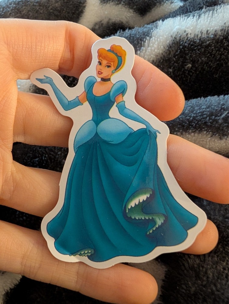 Cinderella, Disney, Princess, Sticker