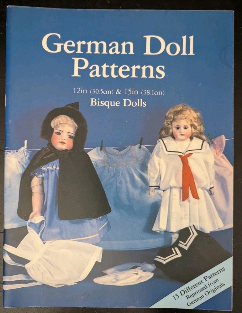 3 Doll Pattern Magazines Australian Dolls Bears German Doll Patterns Ruffles