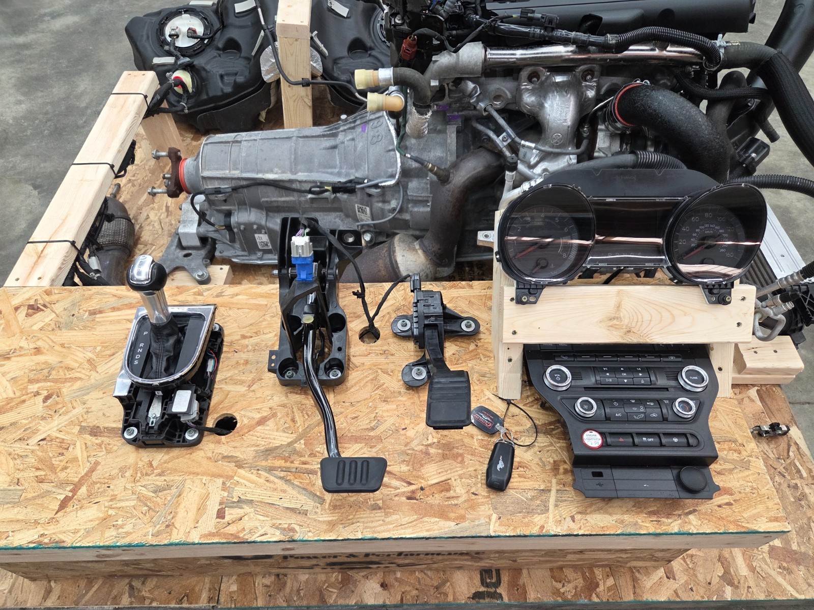 2017 Mustang EcoBoost 2.3L TURBOCHARGED Engine & 6 Speed Auto Trans Turn Key 53k