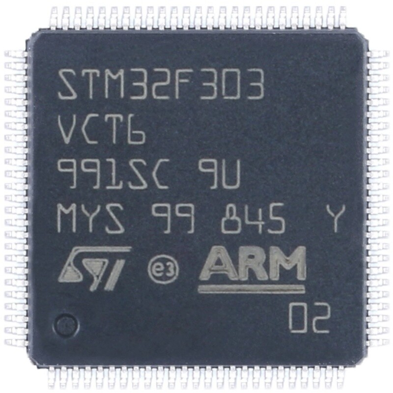 5PCS STM32F303VCT6 LQFP-100 ARM 32-bit microcontroller-MCU