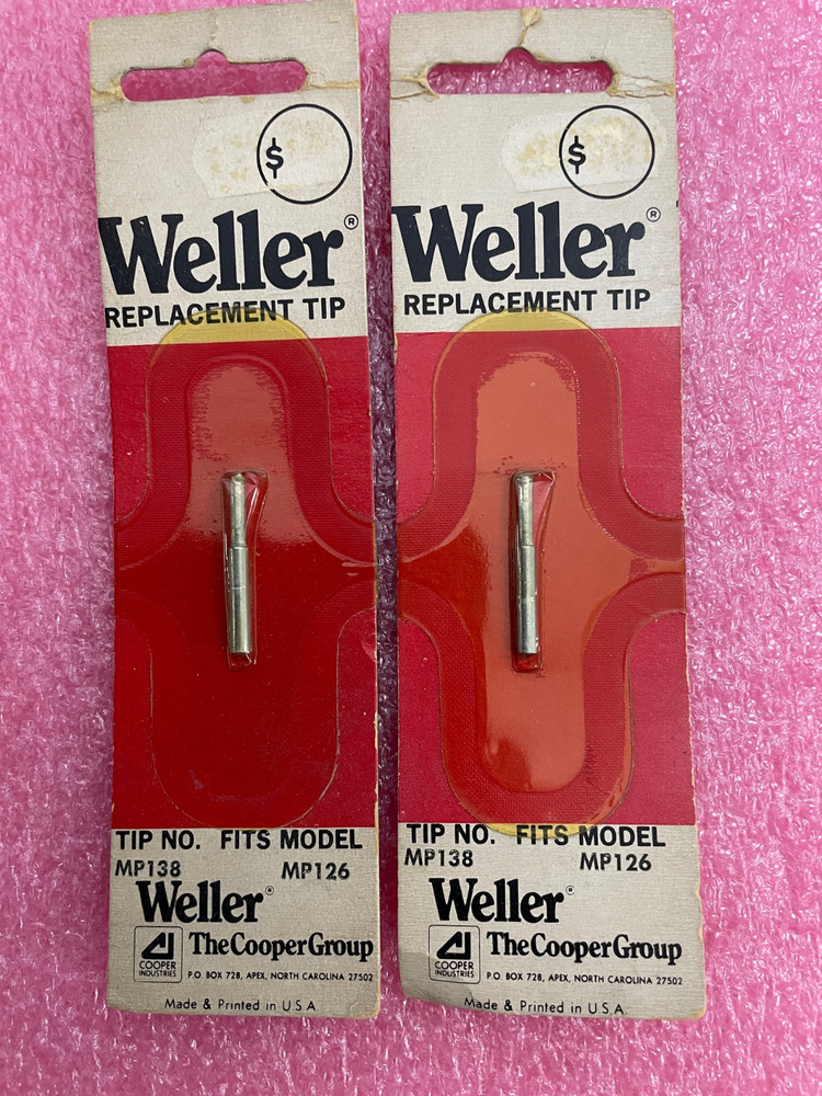1pc MP138 Screwdriver Replacement Tip Fit Model MP126 Solder-Iron **NOS