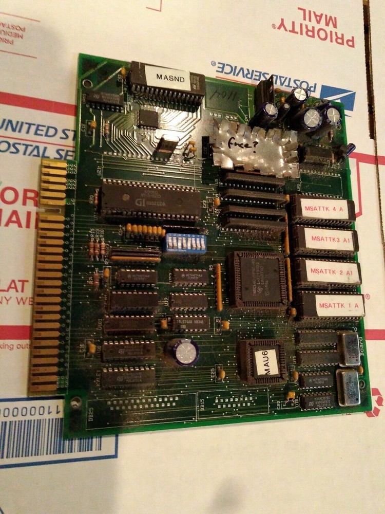 mouse attack arcade main pcb working #2