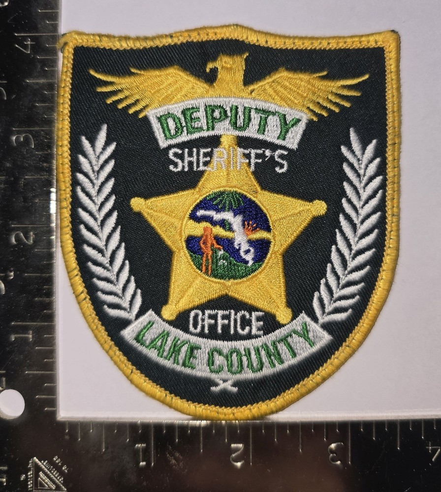 Lake County Florida Sheriff’s Office Patch – Eagle & Star Emblem