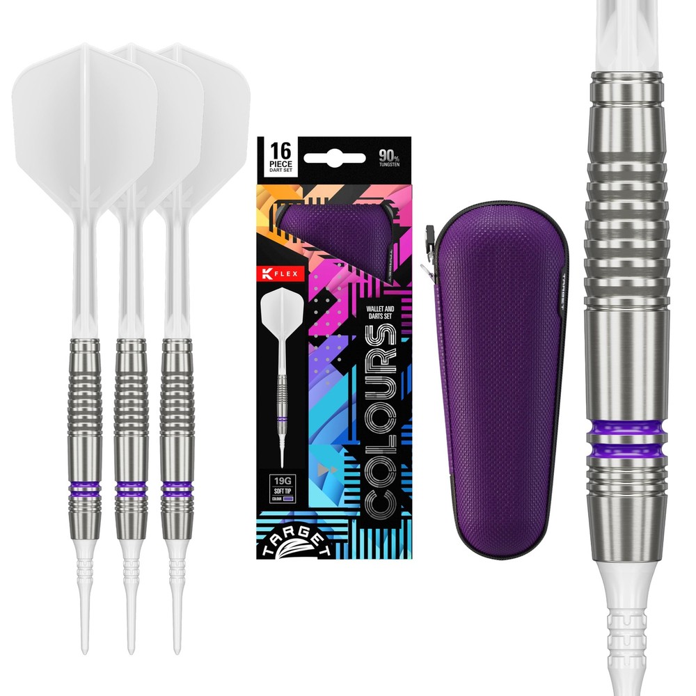 COLOURS GEN4 PURPLE 90% 19G 2BA SOFT TIP