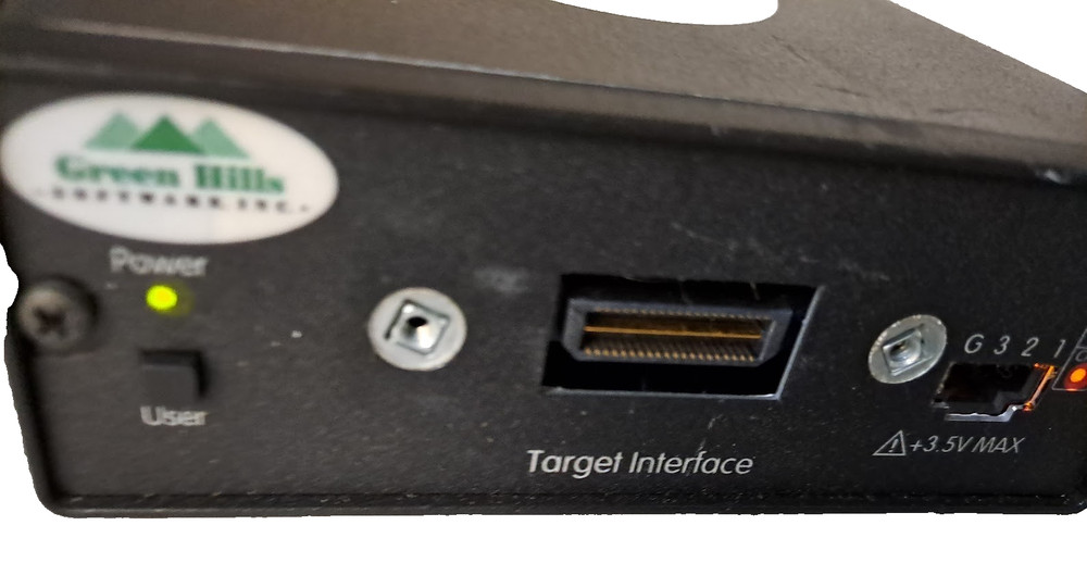 3X Green Hills Software Probe 070-PB350-02 Debug Device Module