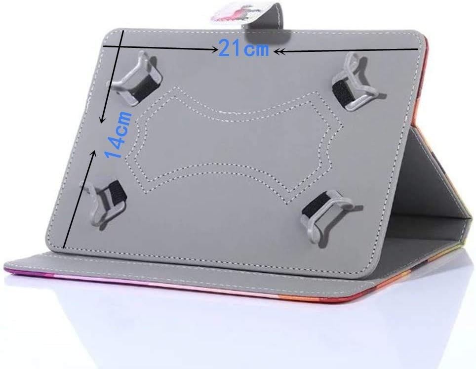 Case for 7 7.9 inch Tablet, Foldable Stand Cover, Compatible with All 7" Tablets