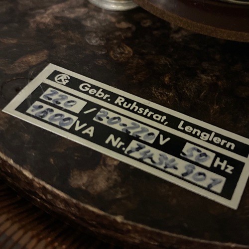 Gebr. Ruhstrat 7434-907 Current/Temperature Controller Station