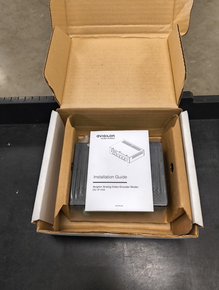 Avigilon ENC-4P-H264 Analog Video Encoder New - Open Box