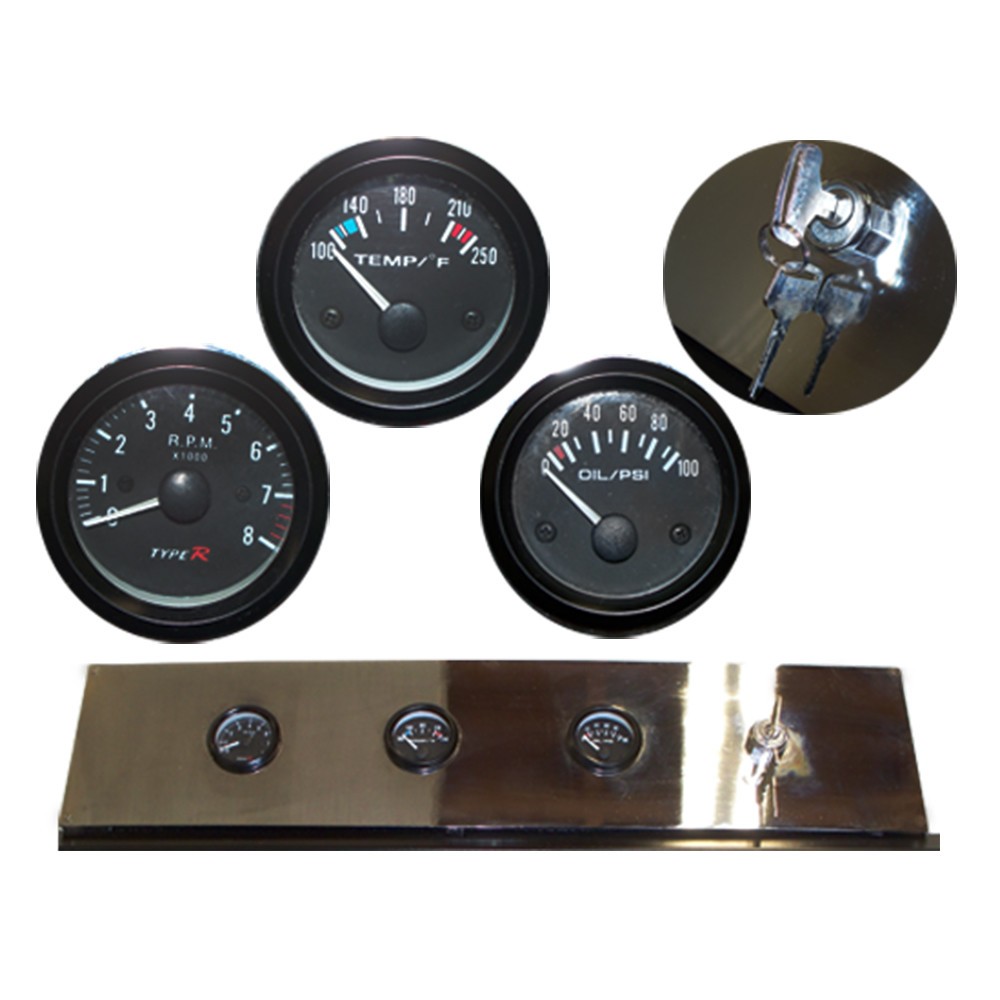 Mobile Engine Testing Station Gauge Meters Stand Engine Tester