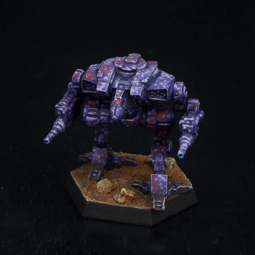 Painted BattleTech Miniature Cougar Mech