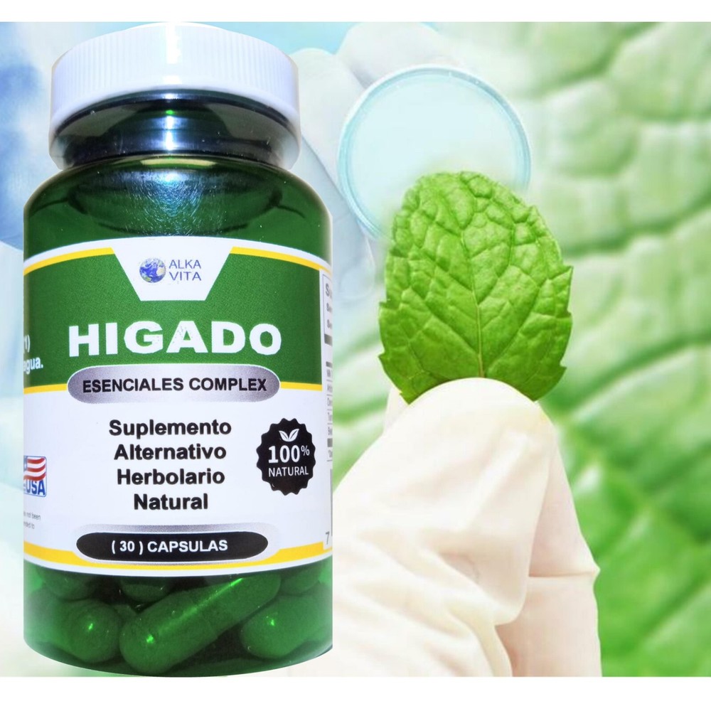 Higado Limpio Saludable Natural Capsulas